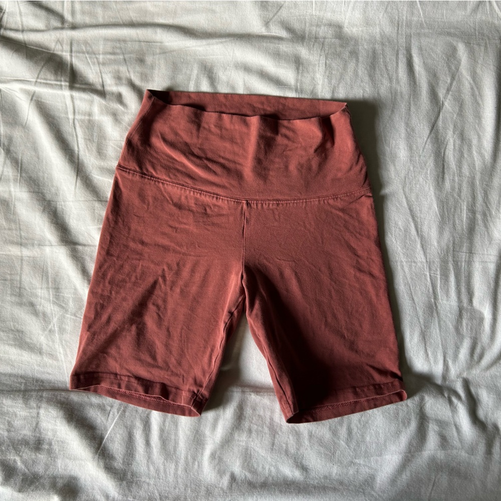 Aritzia TNA cotton bike shorts